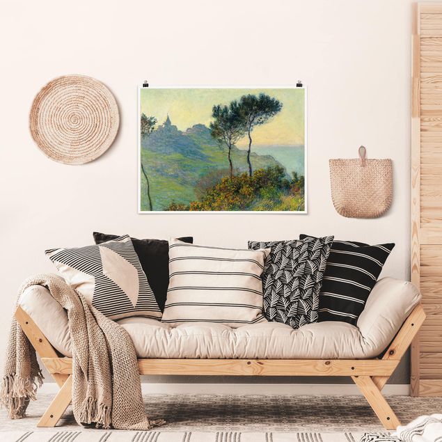 Poster - Claude Monet - Varengeville Evening Sun - Orizzontale 3:4