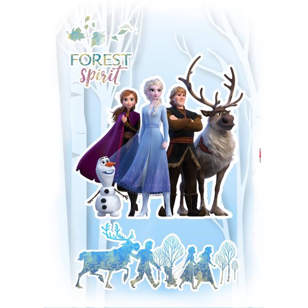 Adesivo murale per bambini  - Forest Spirit