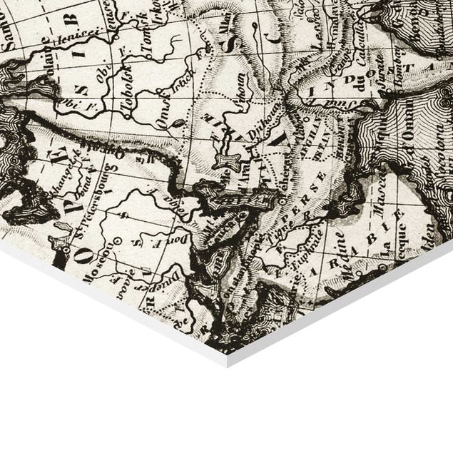 Esagono in forex - Old World Map Dettagli