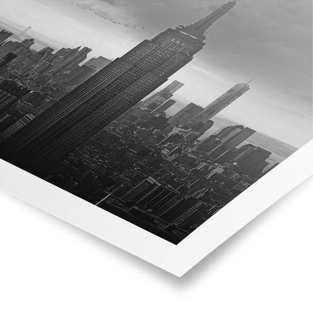 Poster - New York Rockefeller View - Quadrato 1:1