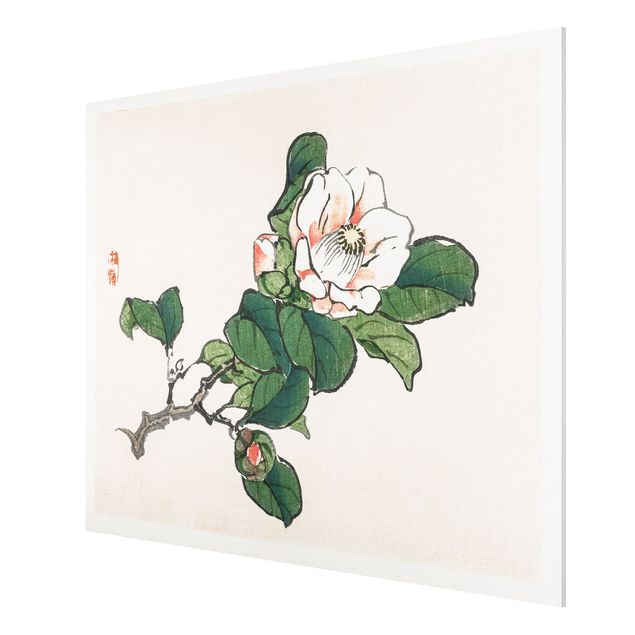 Stampa su Forex - Asian Vintage Disegno Apple Blossom - Orizzontale 3:4