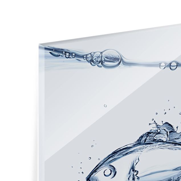 Paraschizzi in vetro - Liquid Silver Fish