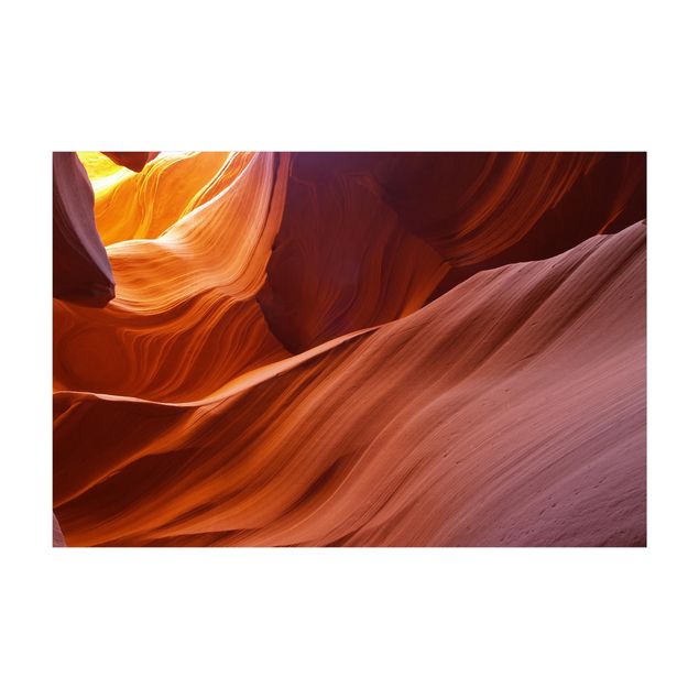Tappeti arancioni Canyon interno