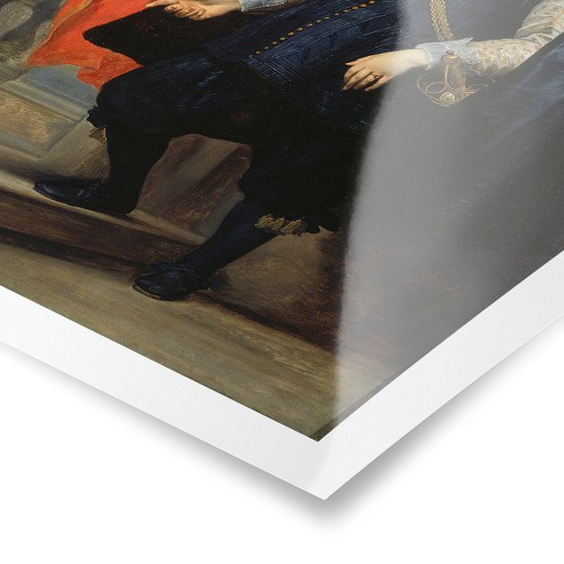 Poster - Anthony Van Dyck - Ritratto di Filips De Godines - Verticale 3:2