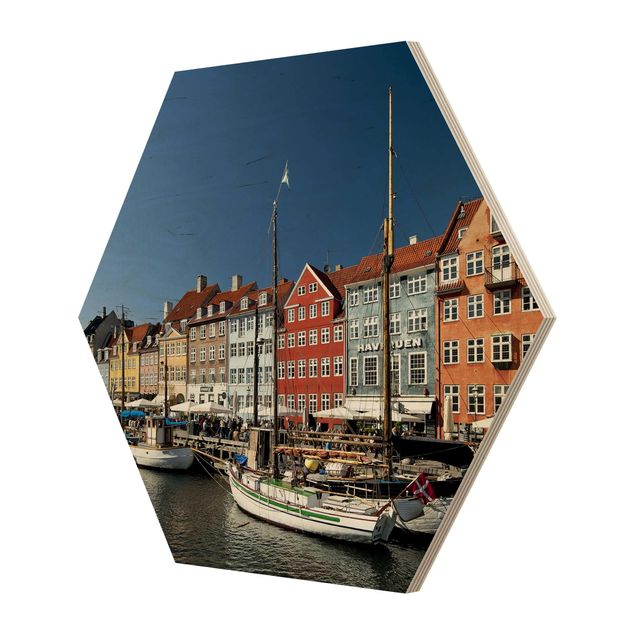 Esagono in legno - Porto di Copenhagen