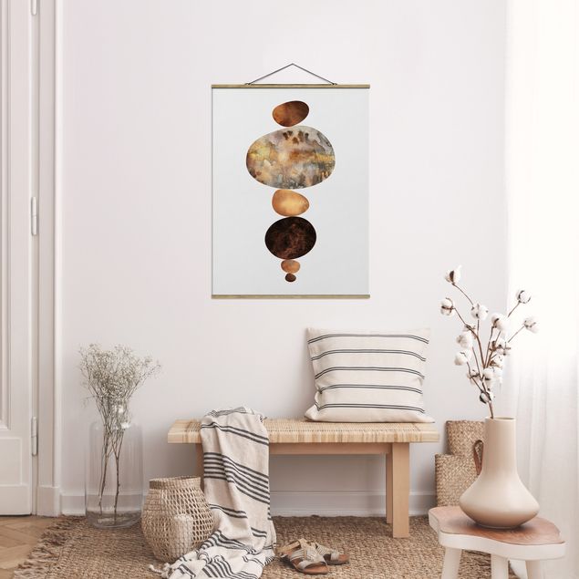 Foto su tessuto da parete con bastone - Elisabeth Fredriksson - L'oro del bilanciamento del bianco - Verticale 4:3