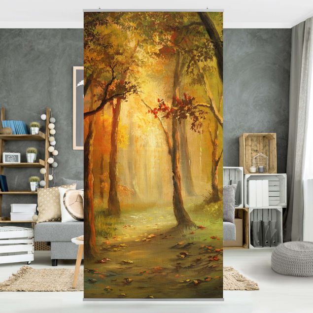Tenda a pannello Painting of a Forest Clearing 250x120cm
