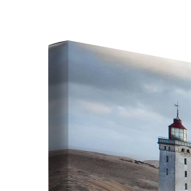 Stampa su tela 2 parti - Lighthouse In Denmark - Verticale 4:3