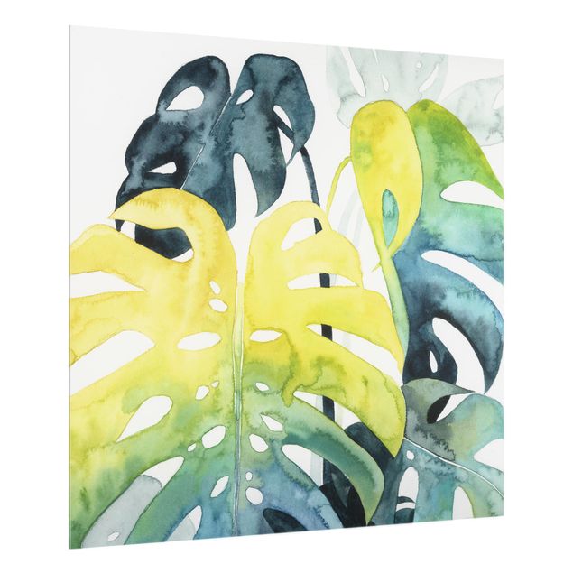 Paraschizzi in vetro - Tropical Foliage - Monstera
