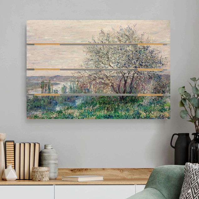 Stampa su legno - Claude Monet - Primavera Mood - Orizzontale 2:3