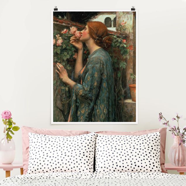 John William Waterhouse quadri John William Waterhouse - L'anima della rosa