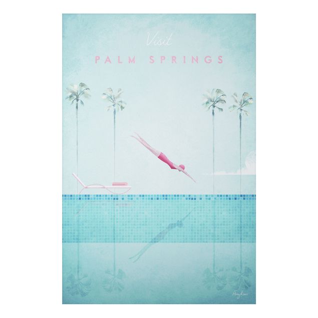 Stampa su alluminio - Poster Travel - Palm Springs - Verticale 3:2