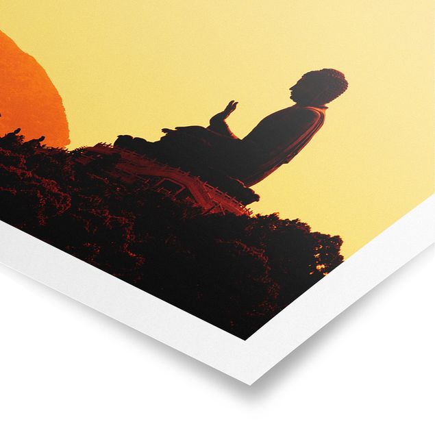 Poster - Riposo Buddha - Panorama formato orizzontale