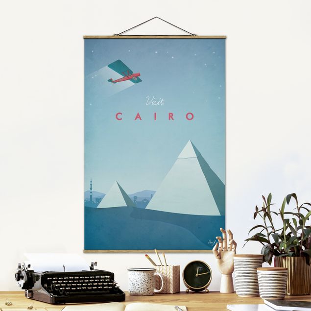 Foto su tessuto da parete con bastone - Poster viaggio - Il Cairo - Verticale 3:2