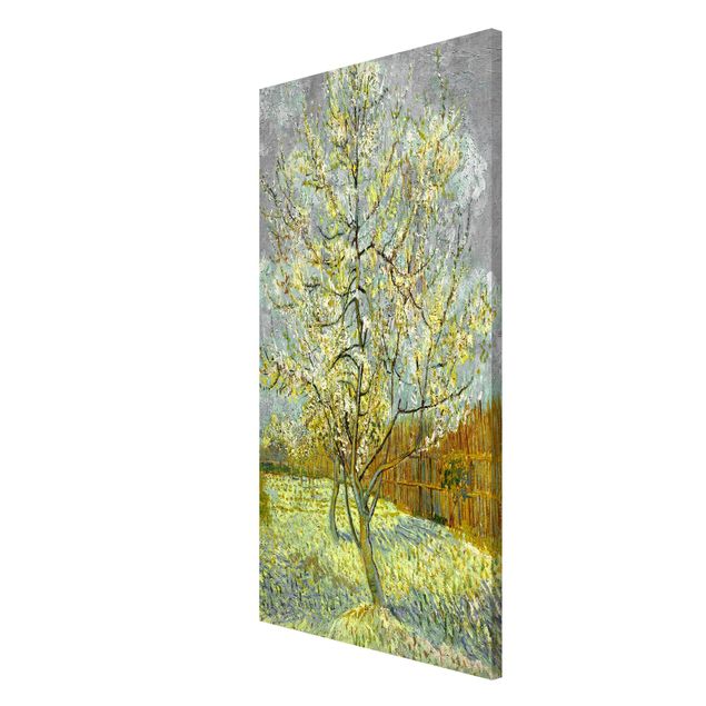 Lavagna magnetica - Vincent Van Gogh - Rosa Pesco - Formato verticale 4:3
