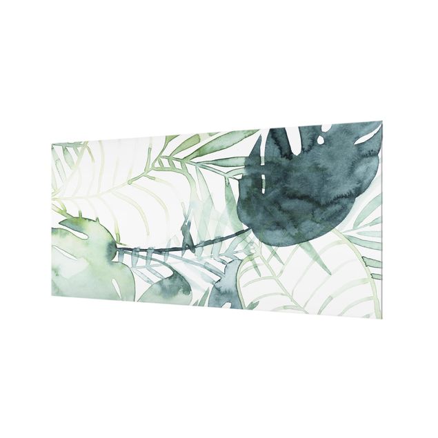 Paraschizzi in vetro - Palm Fronds In Water Color II