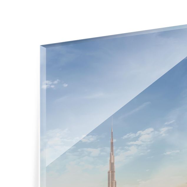 Paraschizzi in vetro - Dubai Above The Clouds