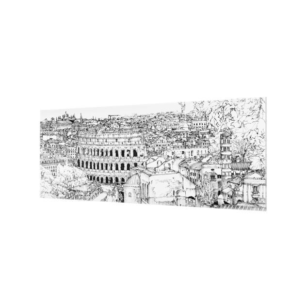 Paraschizzi in vetro - City Study - Rome