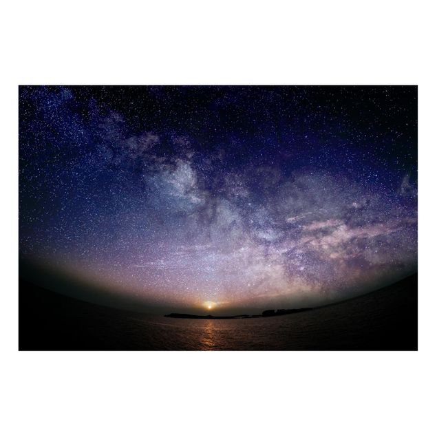 Lavagna magnetica - Sole e le stelle in mare - Formato orizzontale 3:2