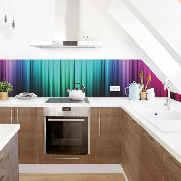 Rivestimenti cucina di plastica Rainbow Display I