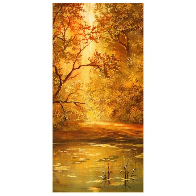 Tenda a pannello No.537 autumn paintings 250x120cm