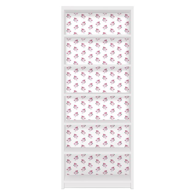 Carta adesiva per mobili IKEA - Billy Libreria - English tea roses