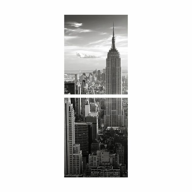 Carta adesiva per mobili IKEA - Billy Libreria - Manhattan Skyline