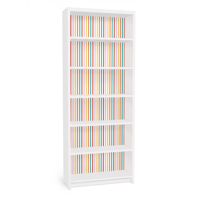 Carta adesiva per mobili IKEA - Billy Libreria - no.UL750 Stripes
