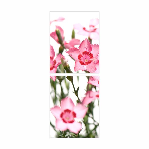 Carta adesiva per mobili IKEA - Billy Libreria - Pink Flowers