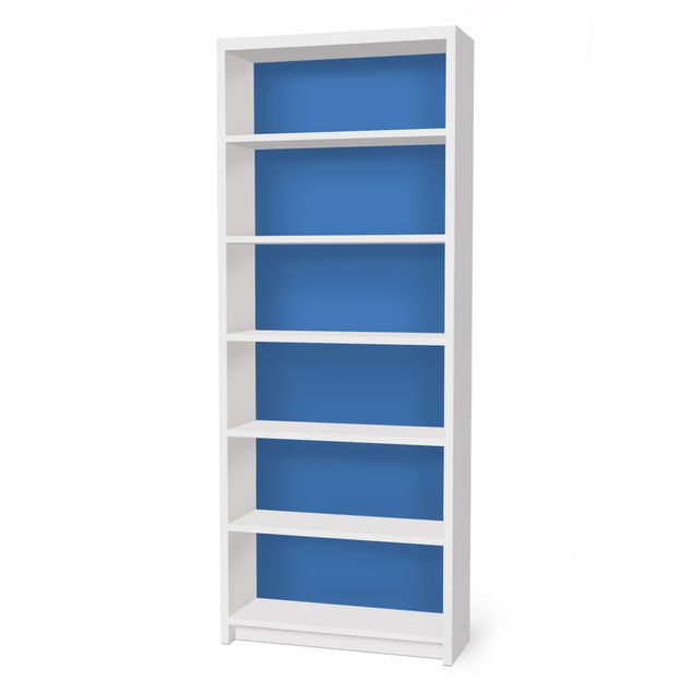 Carta adesiva per mobili IKEA - Billy Libreria - Colour Royal Blue