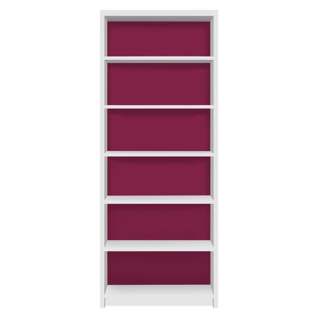 Carta adesiva per mobili IKEA - Billy Libreria - Colour Red Wine