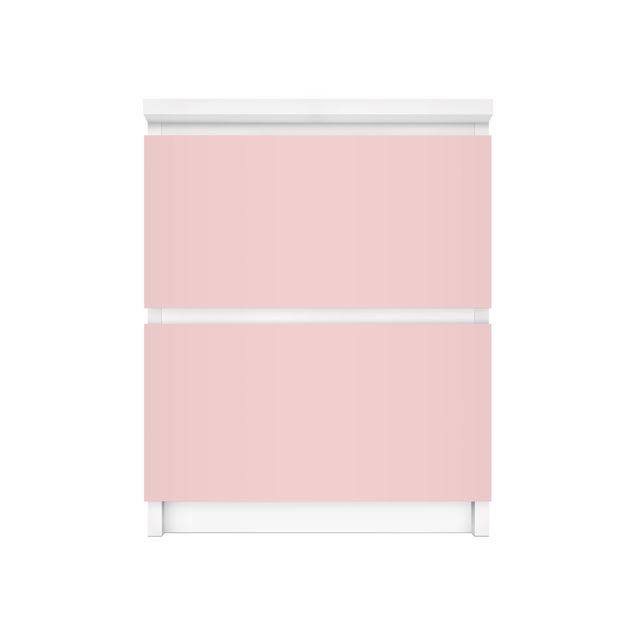 Carta adesiva per mobili IKEA - Malm Cassettiera 2xCassetti - Colour Rose