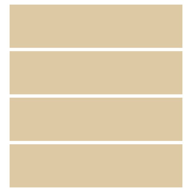 Carta adesiva per mobili IKEA - Malm Cassettiera 4xCassetti - Colour Light Brown