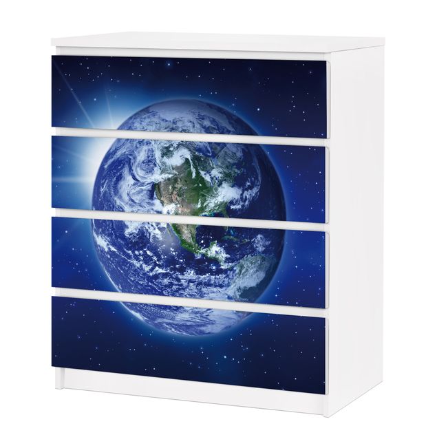 Carta adesiva per mobili IKEA - Malm Cassettiera 4xCassetti - Mother Earth