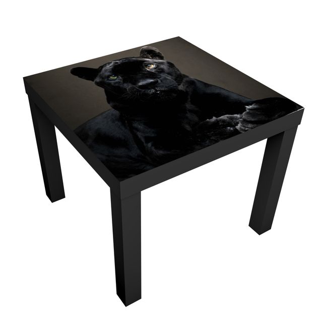 Carta adesiva per mobili IKEA - Lack Tavolino Black Puma
