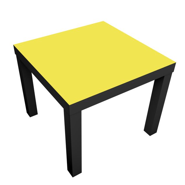 Carta adesiva per mobili IKEA - Lack Tavolino Colour Lemon Yellow