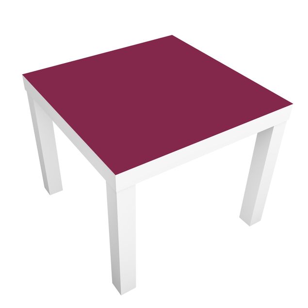 Carta adesiva per mobili IKEA - Lack Tavolino Colour Red Wine