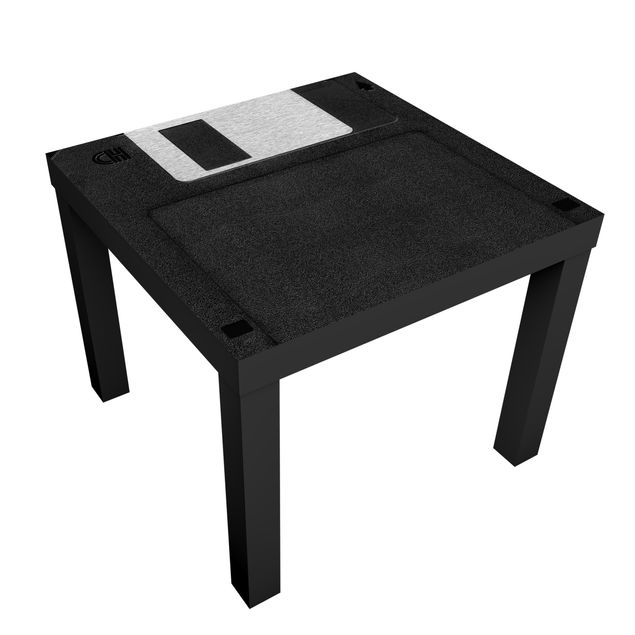 Carta adesiva per mobili IKEA - Lack Tavolino Floppy Disk