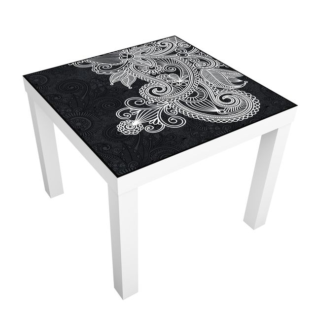 Carta adesiva per mobili IKEA - Lack Tavolino Gothic ornament