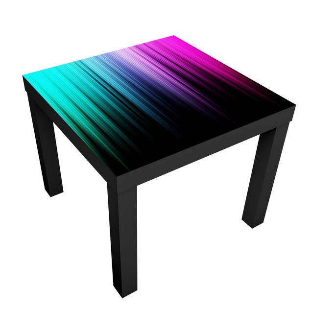 Carta adesiva per mobili IKEA - Lack Tavolino Rainbow Display