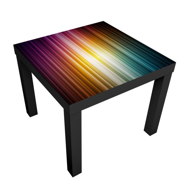 Carta adesiva per mobili IKEA - Lack Tavolino Rainbow Light