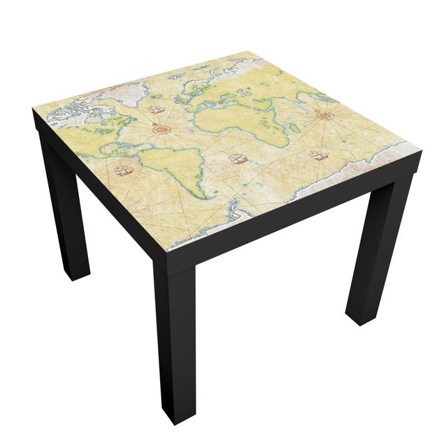 Carta adesiva per mobili IKEA - Lack Tavolino World Map