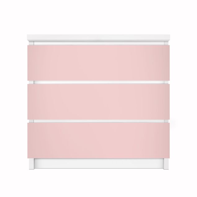 Carta adesiva per mobili IKEA - Malm Cassettiera 3xCassetti - Colour Rose