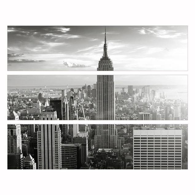 Carta adesiva per mobili IKEA - Malm Cassettiera 3xCassetti - Manhattan Skyline