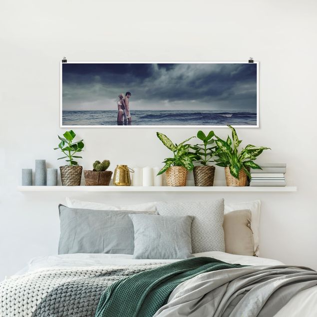 Poster - Amanti E il mare - Panorama formato orizzontale