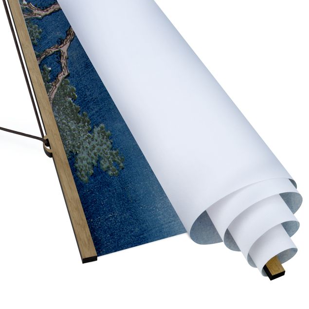 Quadro su tessuto con stecche per poster - Katsushika Hokusai - Contadino Famiglia suggerisce in materia di riciclaggio - Verticale 2:1