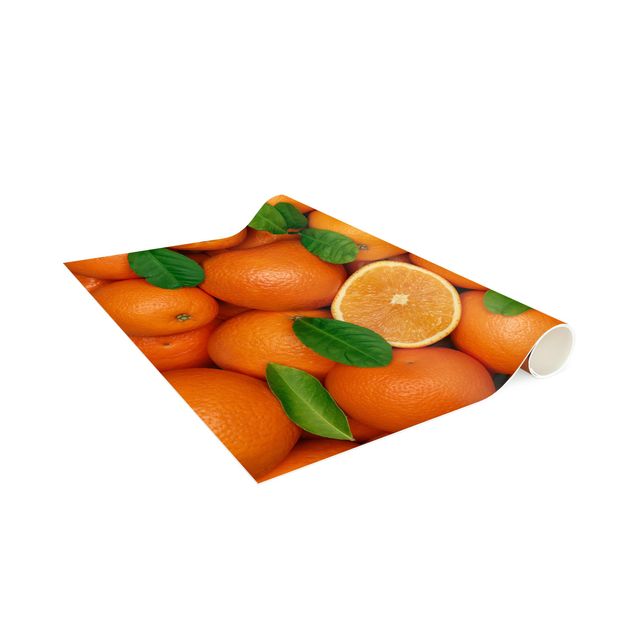 Tappeti arancioni Arance succose