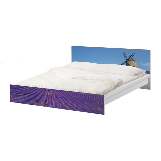 Carta adesiva per mobili IKEA - Malm Letto basso 140x200cm lavender in Provence