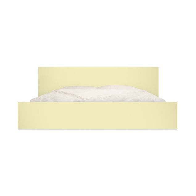 Carta adesiva per mobili IKEA - Malm Letto basso 160x200cm Colour Crème