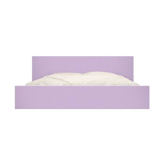 Carta adesiva per mobili IKEA - Malm Letto basso 160x200cm Colour Lavender